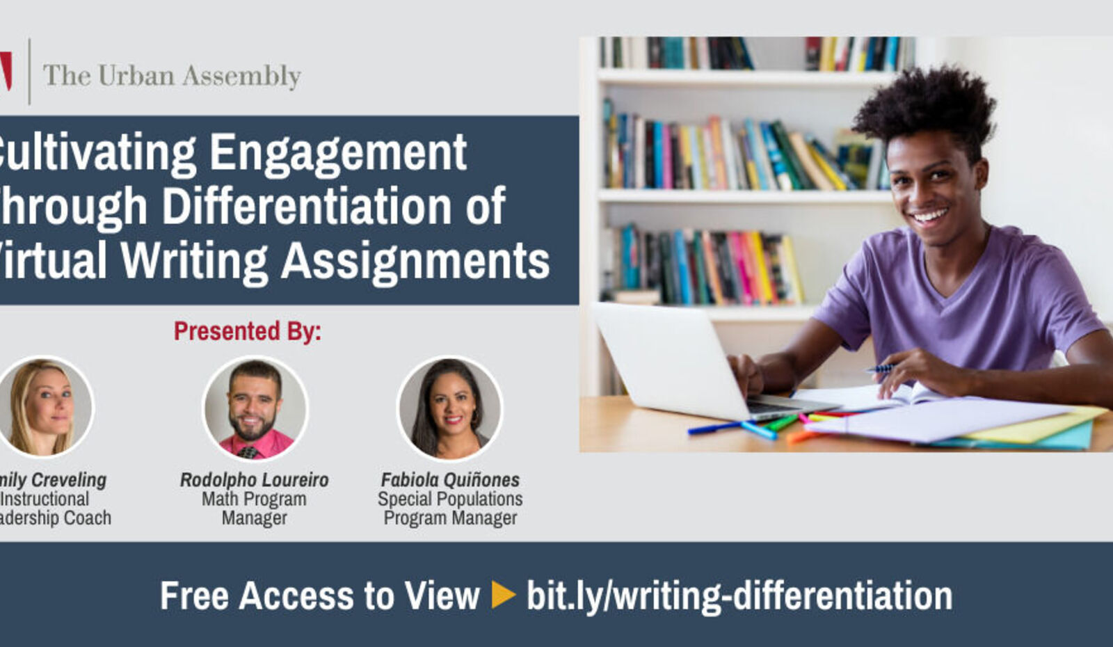 Free Webinar: Cultivating Engagement Through Differentiation of Virtual Writing Assignments