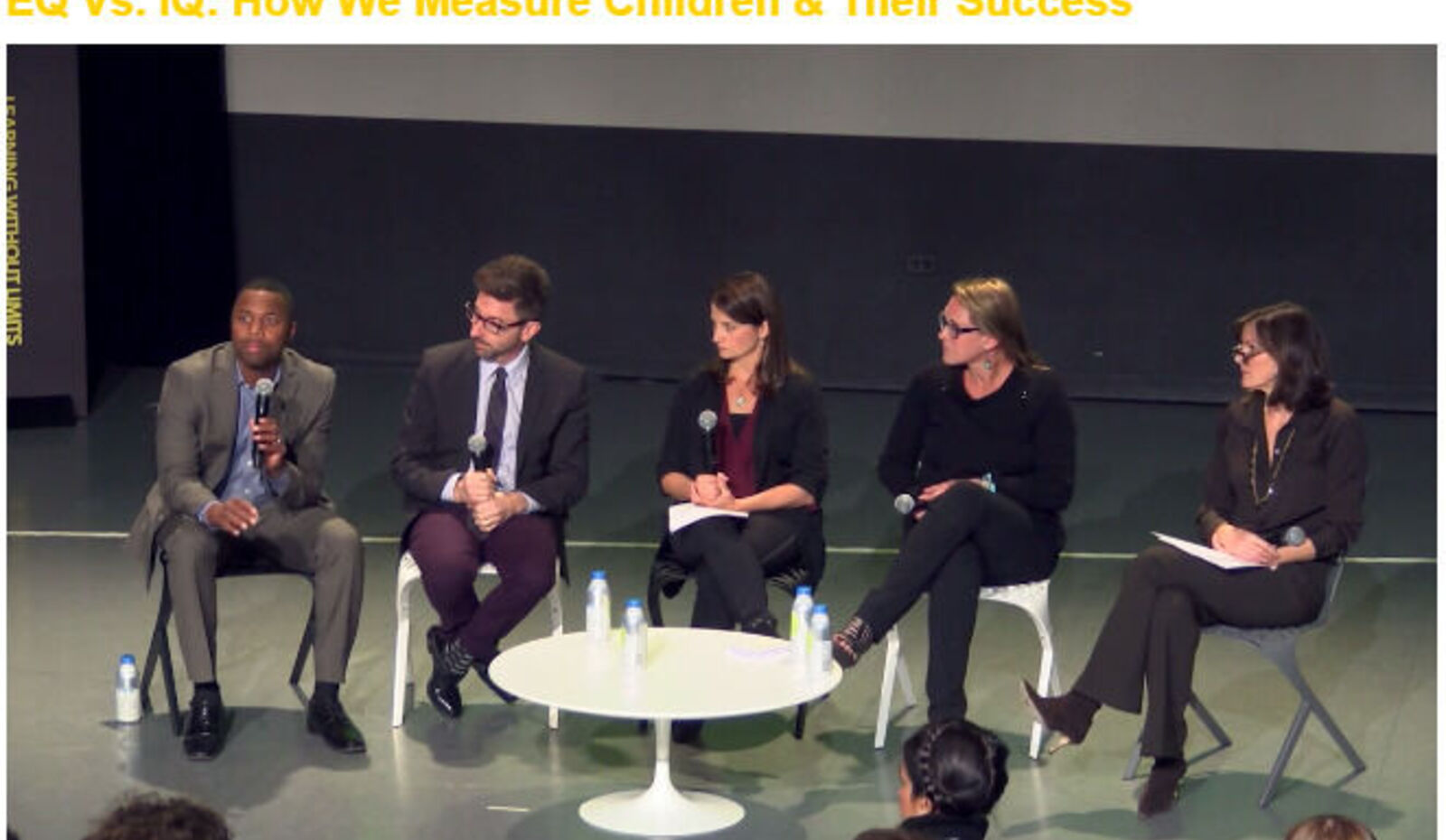 UA's Director of Social-Emotional Learning, David Adams at Chicago Ideas Week 